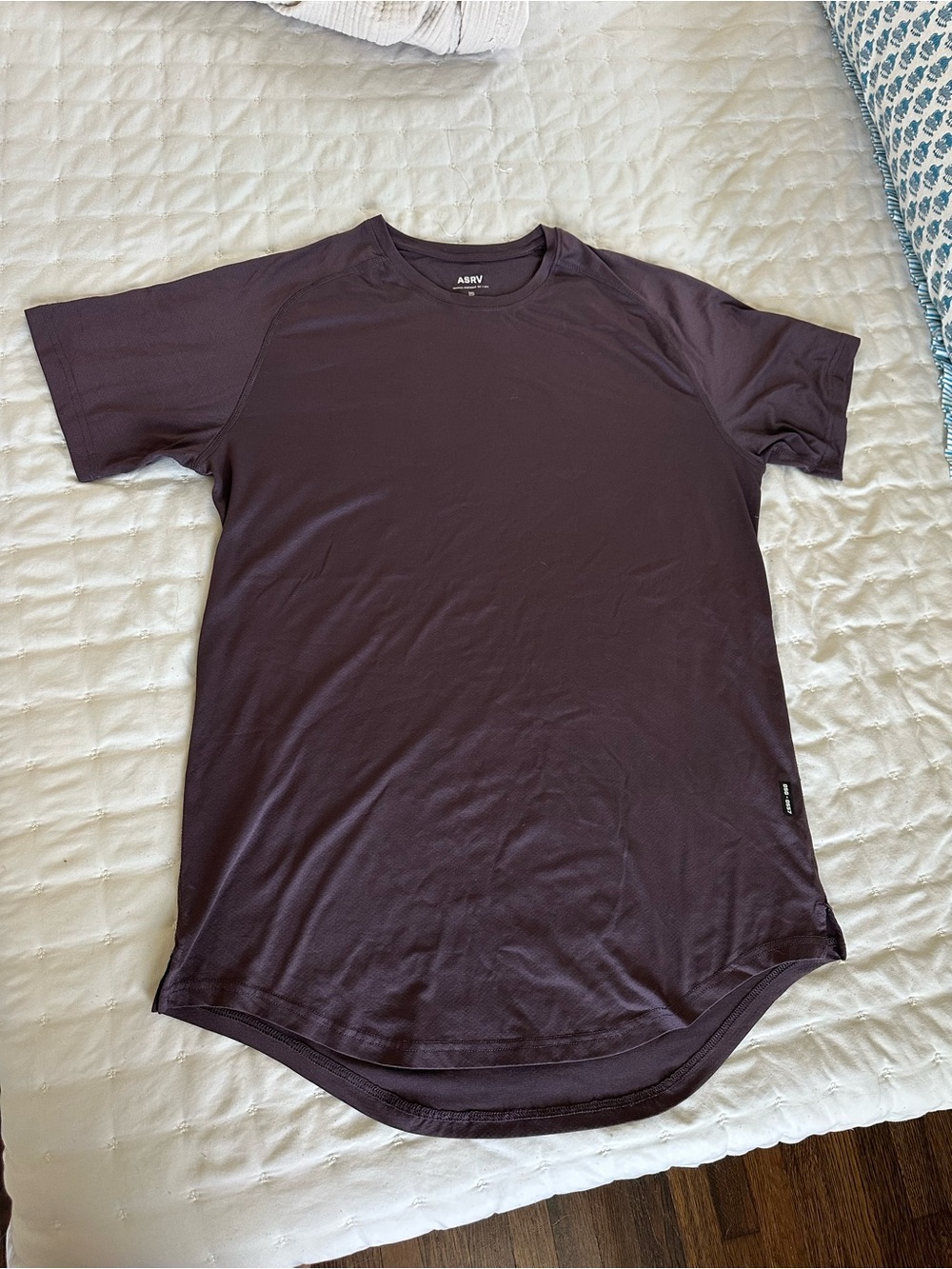 ASRV Men’s Short Sleeve Crew Tee - Plum